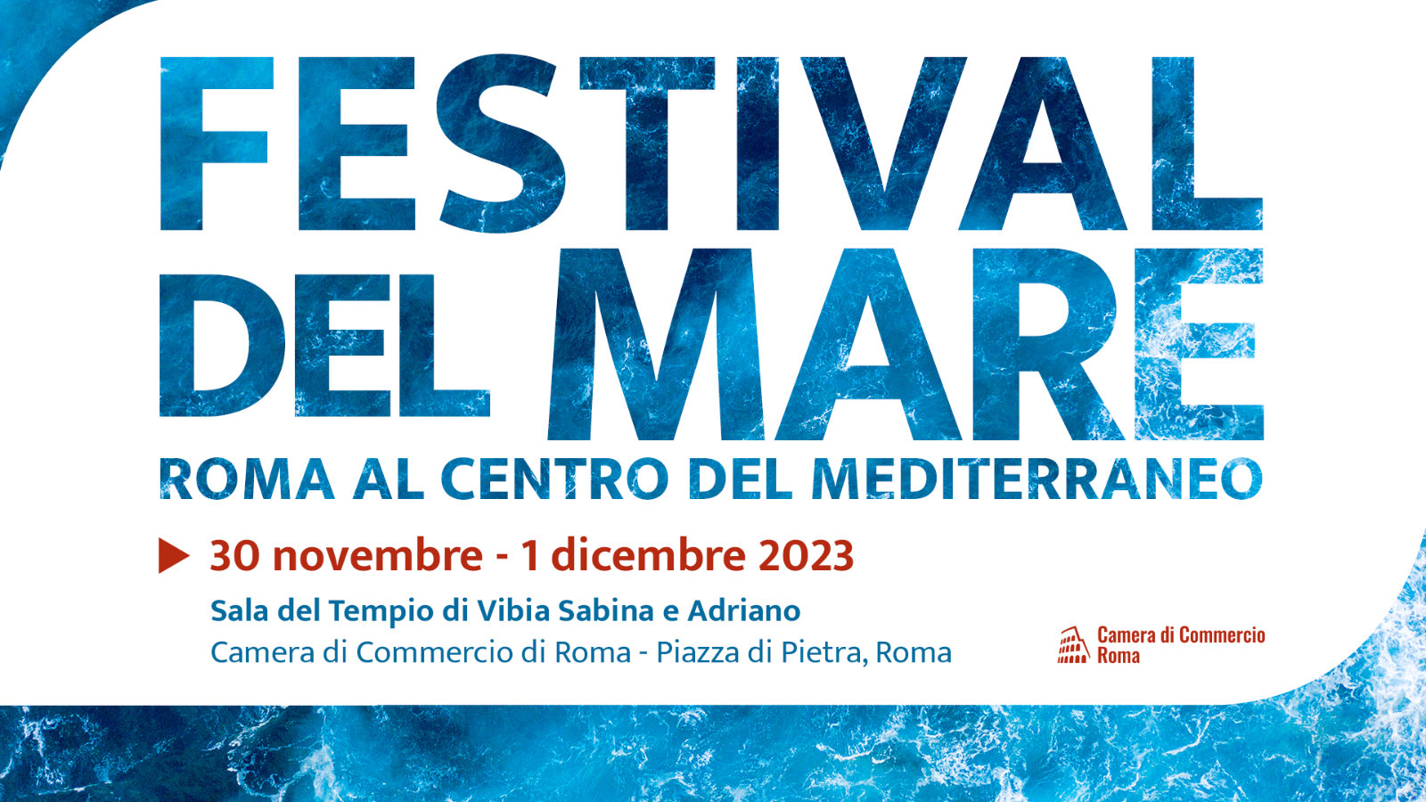 Partecipazione al Festival del Mare, Roma al Centro del Mediterraneo